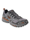 The North Face Single-Track Trail Shoe Men's (Quicksilver Grey / Habanero )