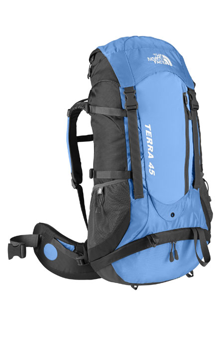 The North Face Terra 45 Hiking Backpack Women's (Shoreline Blue