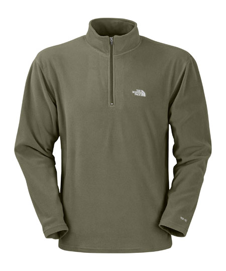The North Face TKA 100 Glacier 1/4 Zip Men's (New Taupe Green)