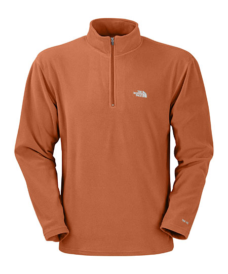 The North Face TKA 100 Glacier 1/4 Zip Men's (Potlatch Orange)