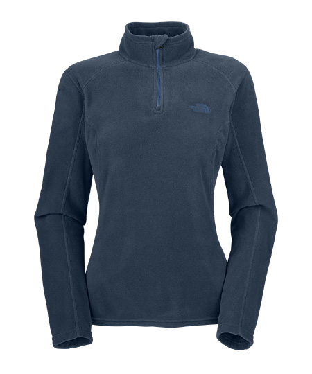 The North Face TKA 100 Microvelour Glacier 1/4 Zip Women's (Deni