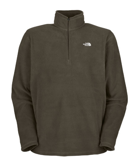 The North Face TKA 100 Microvelour Glacier 1/4 Zip Men's (New Ta