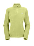 The North Face Women's TKA 100 Microvelour Glacier 1/4 Zip - Template 101