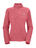 The North Face TKA 100 Microvelour Glacier 1/4 Zip Women's (Pink Pearl)