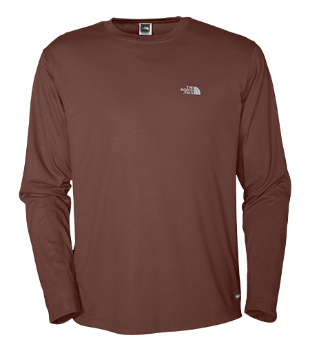 The North Face Vaporwick Ruckas Shirt Men's (Cherry Stain Brown)