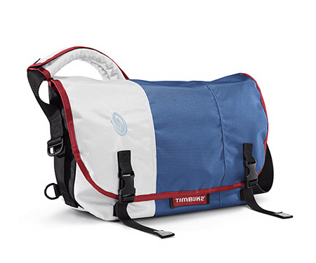 Timbuk2 Classic Messenger (White / Blue / Blue)