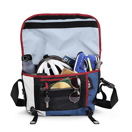 Timbuk2 Classic Messenger (White / Blue / Blue)