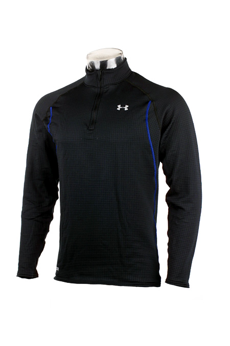 Under Armour 3.0 Quarter Zip Baselayer Men's (Black)