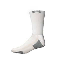 Under Armour All Season Socks 4-Pack Men's (White)