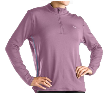 Under Armour Base 2.0 Quarter Zip Baselayer Women's (Pink Mist)