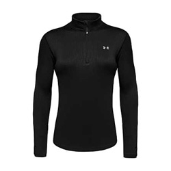 Under Armour Base 3.0 Quarter Zip Baselayer Women's (Black)