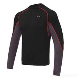 Under Armour Basemap Crew Men's (Black / Charcoal / Red)