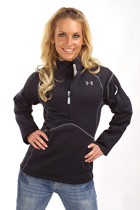 Under Armour ColdGear Armourstretch Pullover Women's (Black)