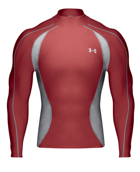 Under Armour Cold Gear Chase Mock Men's (Brick Red)