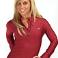 Under Armour ColdGear Velocity Pullover Women's (Brick Red)