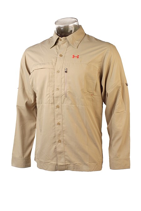 Under Armour Flats Guide 2 Longsleeve Men's (Desert Sand)