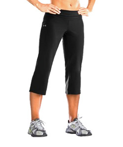 Under Armour Form Fitted Capri Women's (Black)