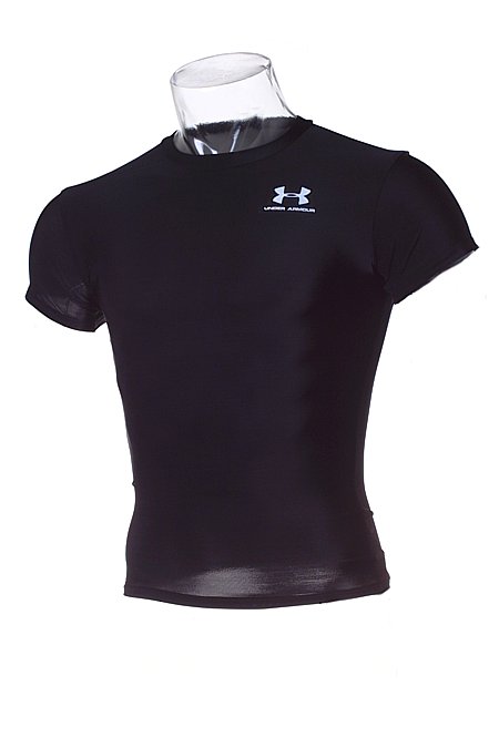 Under Armour HeatGear Full T-Shirt Men's (Black)