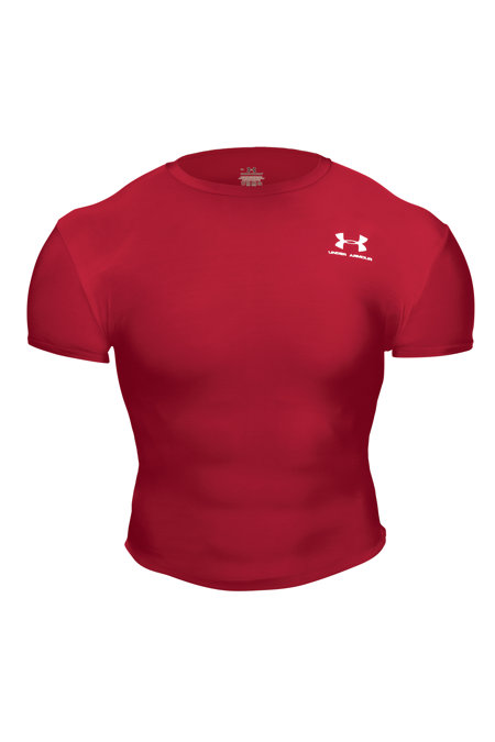 Under Armour HeatGear Full T-Shirt Men's (Red)