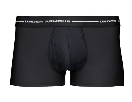 Under Armour HeatGear Short Boxer Jock Men's (Black)