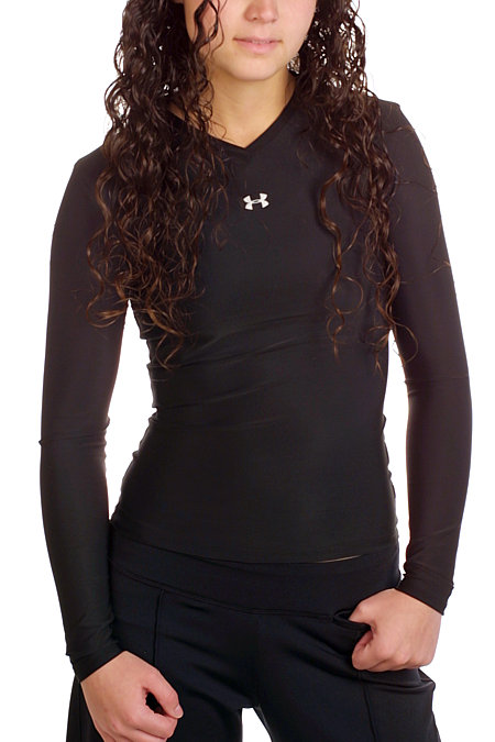 Under Armour Longsleeve Frequency Tee Women's (Black)