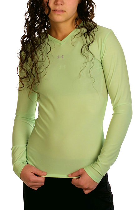 Under Armour Longsleeve Frequency Tee Women's (Seagrass)