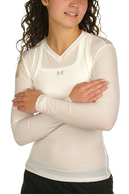 Under Armour Longsleeve Frequency Tee Women's (White)