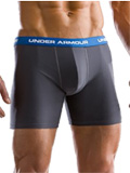 Under Armour M-Series Boxer Jock Shorts (Graphite)