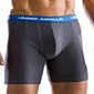 Under Armour M-Series Boxer Jock Shorts (Graphite)