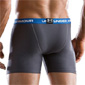 Under Armour M-Series Boxer Jock Shorts (Graphite)