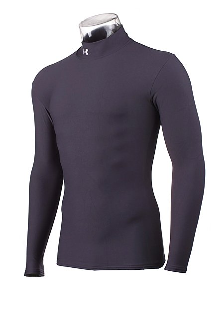 Under Armour Mock Turtleneck Carbon