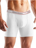 Under Armour O-Series Boxer Jock 6 Inch Short (White)