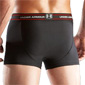 Under Armour O-Series Boxer Jock 3 Inch Short (Black)