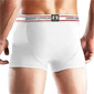 Under Armour O-Series Boxer Jock 3 Inch Short (White)