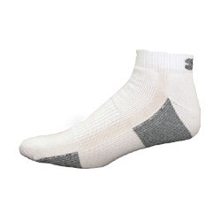 Under Armour Performance All Season Lo-Cut Socks 4-Pack (White)