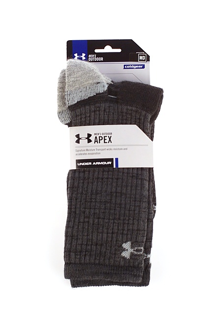 Under Armour Apex Crew Sock Unisex Adult (Graphite)