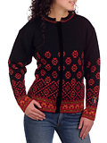 Selbu Rose Cardigan Women's