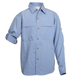 White Sierra Cancun UPF Shirt Men's (Ocean)