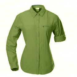 White Sierra Insect Shield Swamp Shirt Women's (Mint)