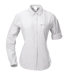 White Sierra Insect Shield Gobi Desert Shirt  Women's (White)