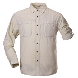 White Sierra Insect Shield Kalgoorlie Shirt Men's (Stone)