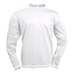 White Sierra Insect Shield Long Sleeve Crew Men's (White)