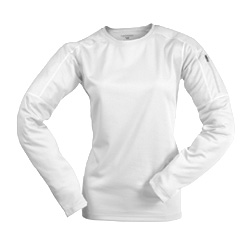 White Sierra Insect Shield Long Sleeve Crew Women's (White)