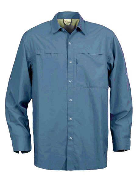 White Sierra Kalgoorlie Long Sleeve Shirt Men's (Riviera)