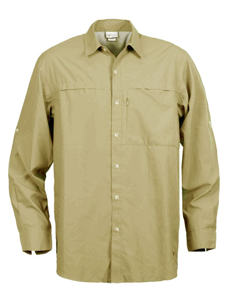 White Sierra Kalgoorlie Long Sleeve Shirt Men's (Stone)