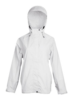 White Sierra Trabagon Rain Jacket Women's (White)