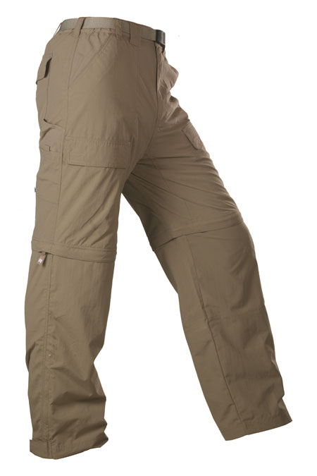 White Sierra Trail Convertible Pant Men's (Bark)