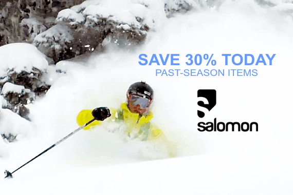 Save on past-season Salomon items...